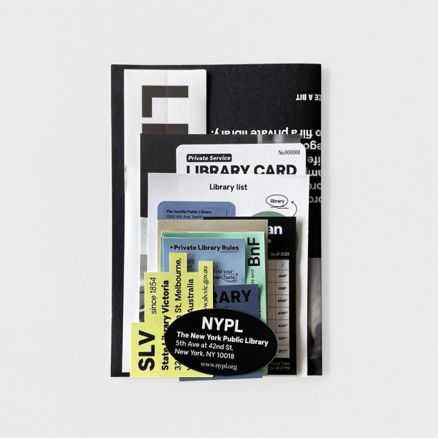 library pack 라이브러리 도서관 스티커 스티커팩 감성 레터링 포스터 엽서