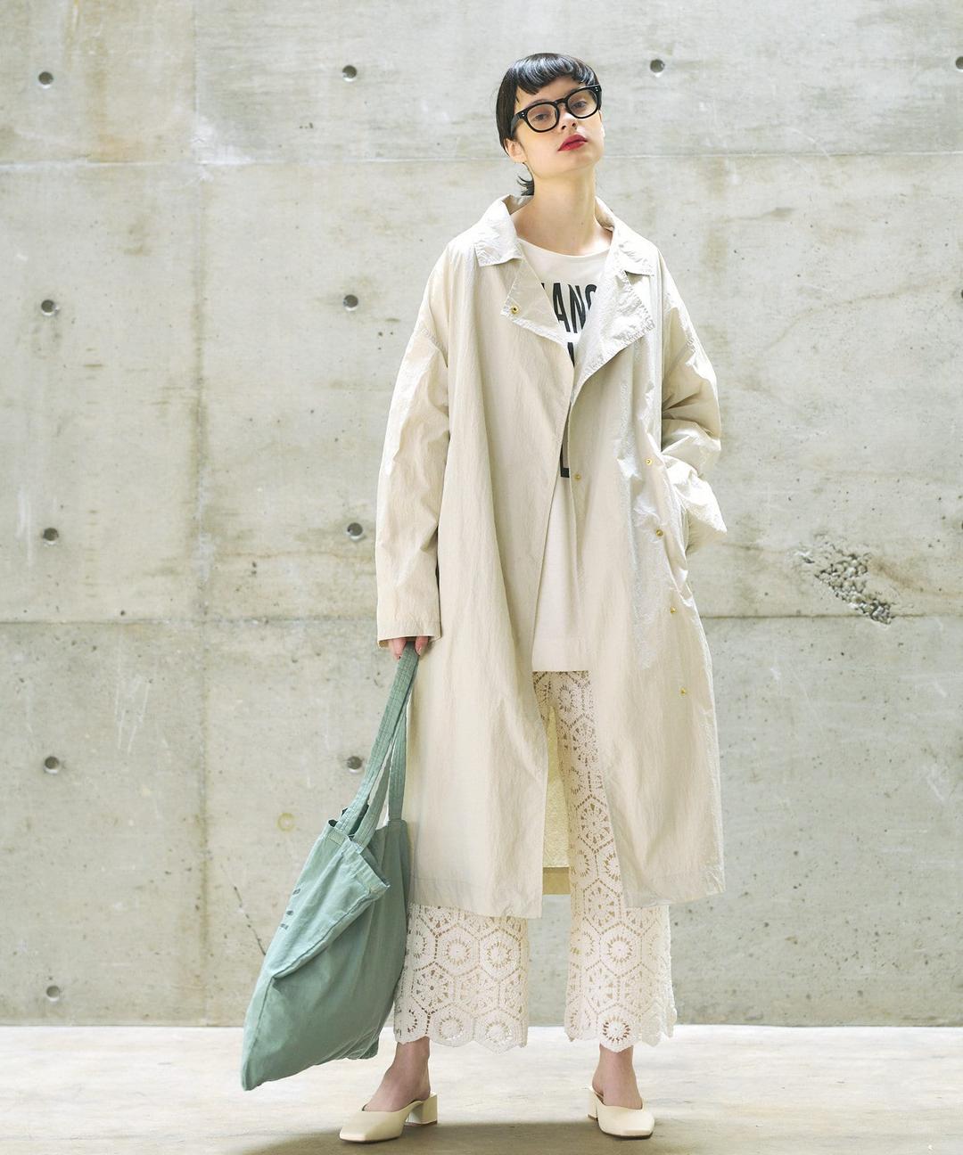 ナイロンタフタチェスターコート