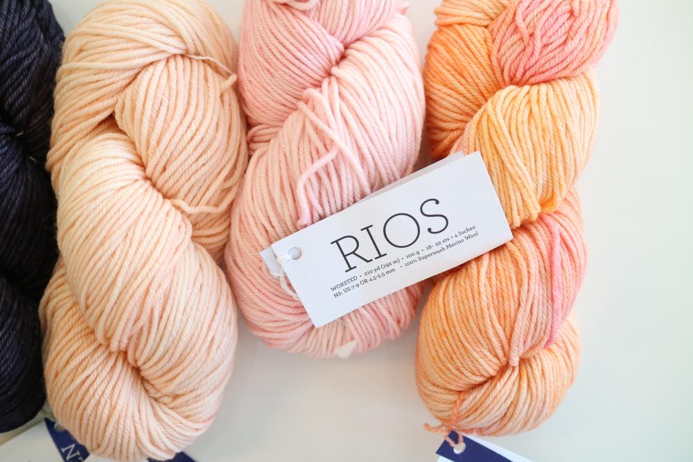 리오스 Rios / 말라브리고 Malabrigo  100% 퓨어 메리노울 최상급 울사 핸드다잉얀