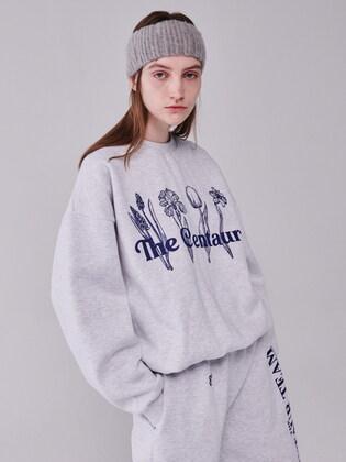 SWEATSHIRT FOUR BEAUTY_GRAY