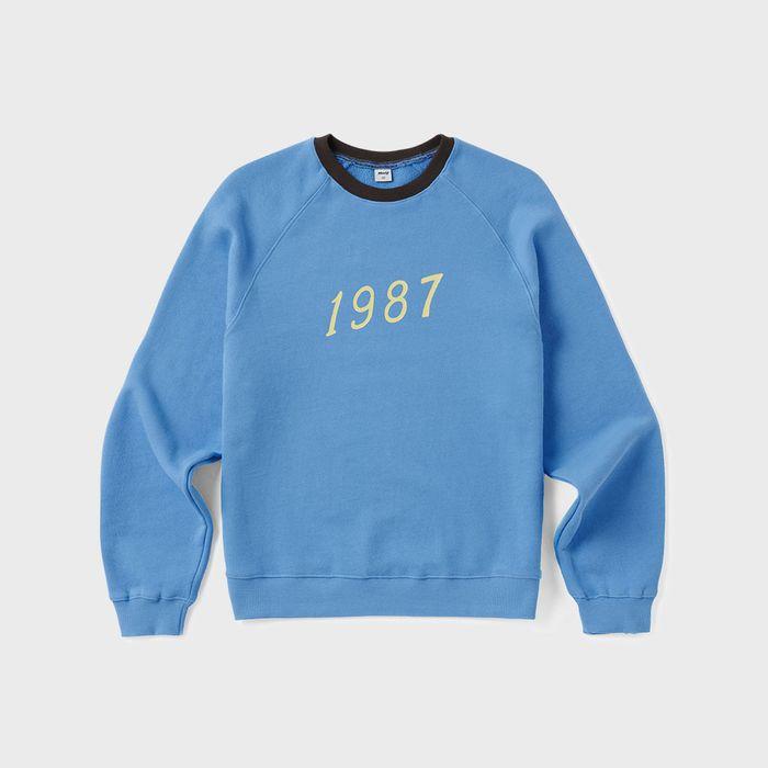 [Mmlg] CLUB SWEAT (BLUE LAKE / WOODY BROWN)