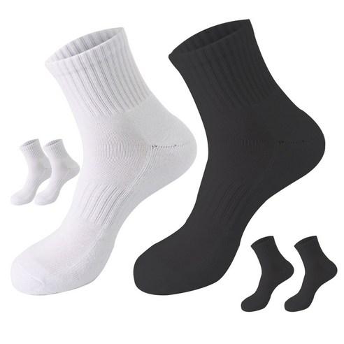 PRS 남성용 빅사이즈 큰발 무지 중목스포츠양말 6켤레 - 양말 | 쿠팡