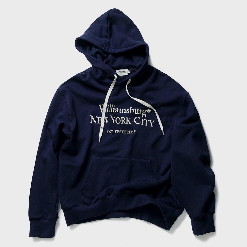 Classic Logo Heavy Hoodie_Navy