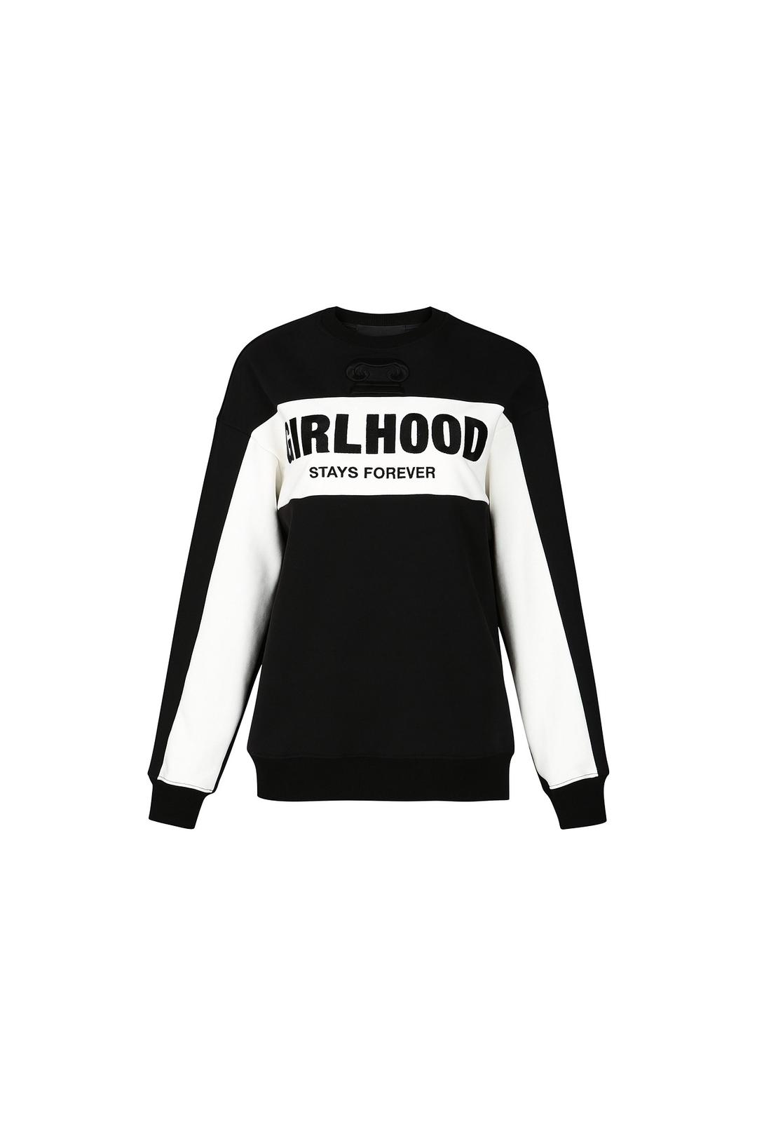 GIRLHOOD-PRINT SWEATSHIRT