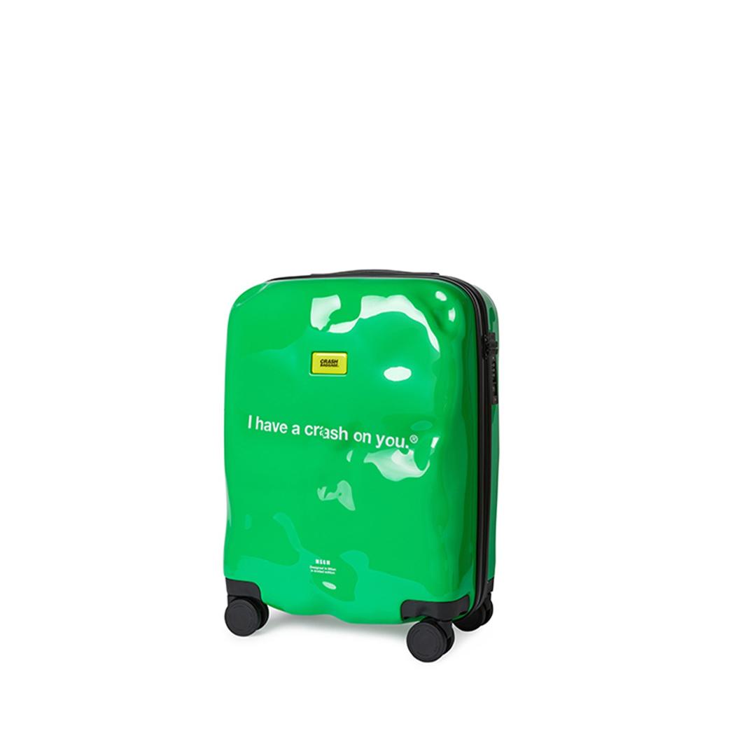 [MSGM X CRASH BAGGAGE]  MSGM 그린 21인치 CBG-2SLU402-35