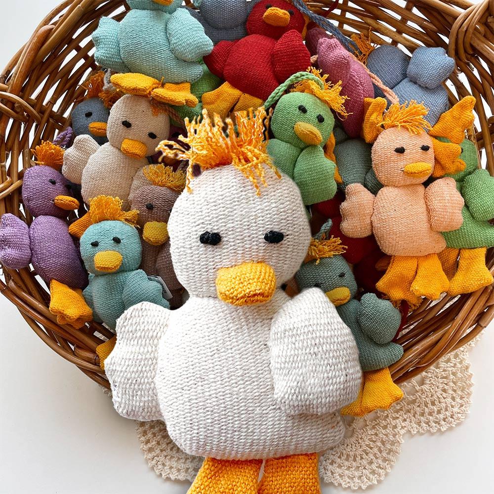 오리 키링 키홀더 백참 양모펠트 열쇠고리 못생긴 어글리 인형 가방장식 악세사리 핸드메이드