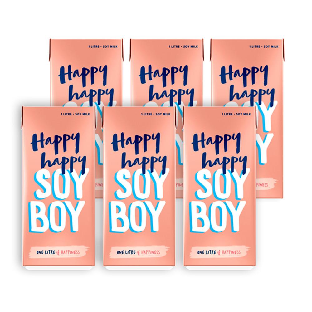 해피해피소이보이 호주프리미엄 소이밀크 비건 두유 1Lx6ea