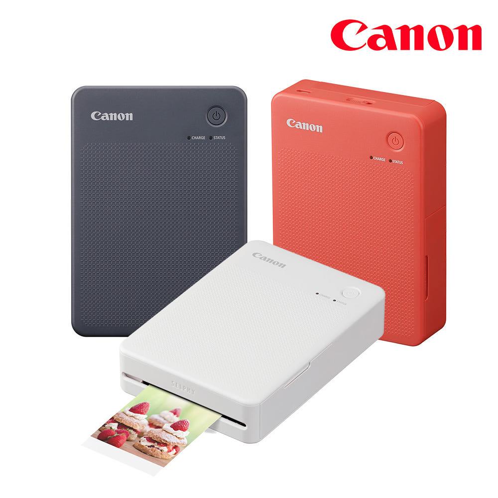 캐논 정품 셀피스퀘어 QX20 포토프린터 휴대용 미니 핸드폰 사진인화 스티커사진 포카