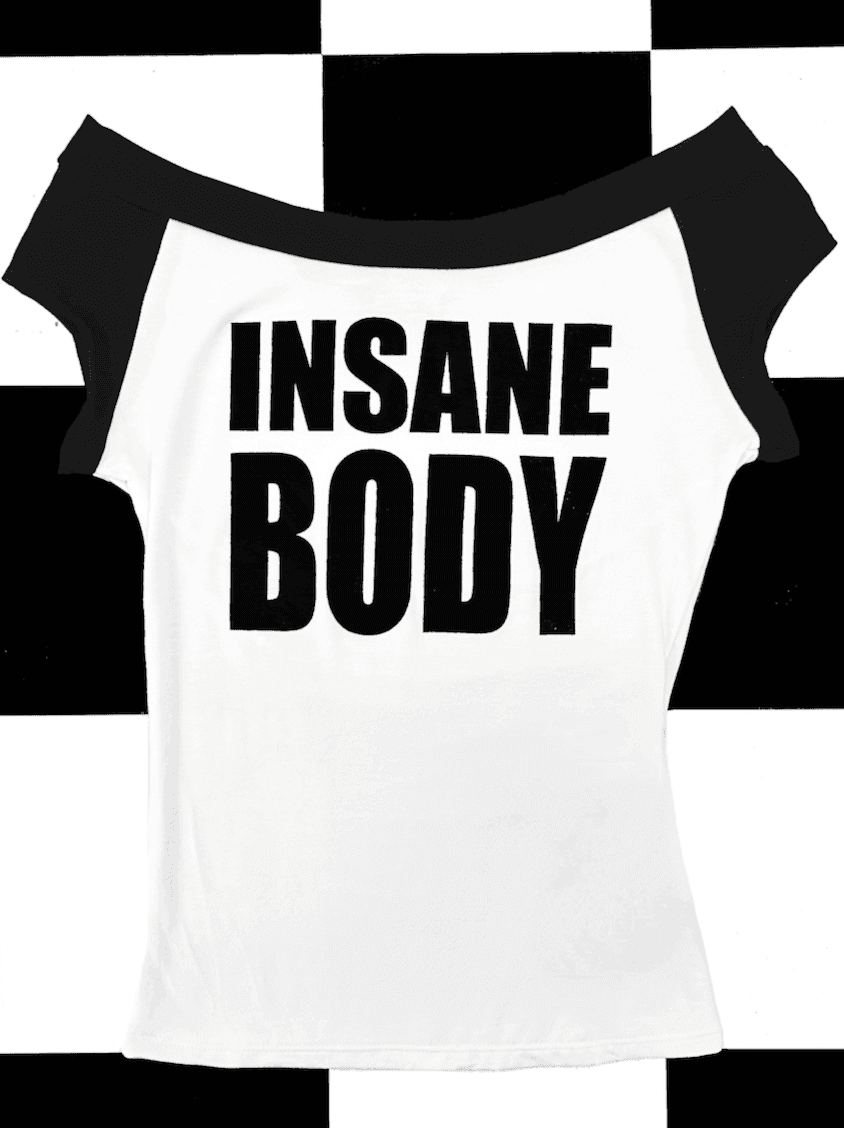 INSANE BODY BOATNECK TOP