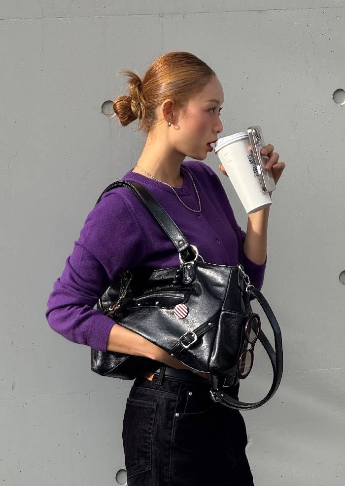 아노에틱 [아노에틱][설현 PICK]스터드 링백_6COLOR