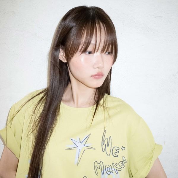 [2차 6/18출고] CRAYON FRUIT T-SHIRT (PEAR OLIVE)