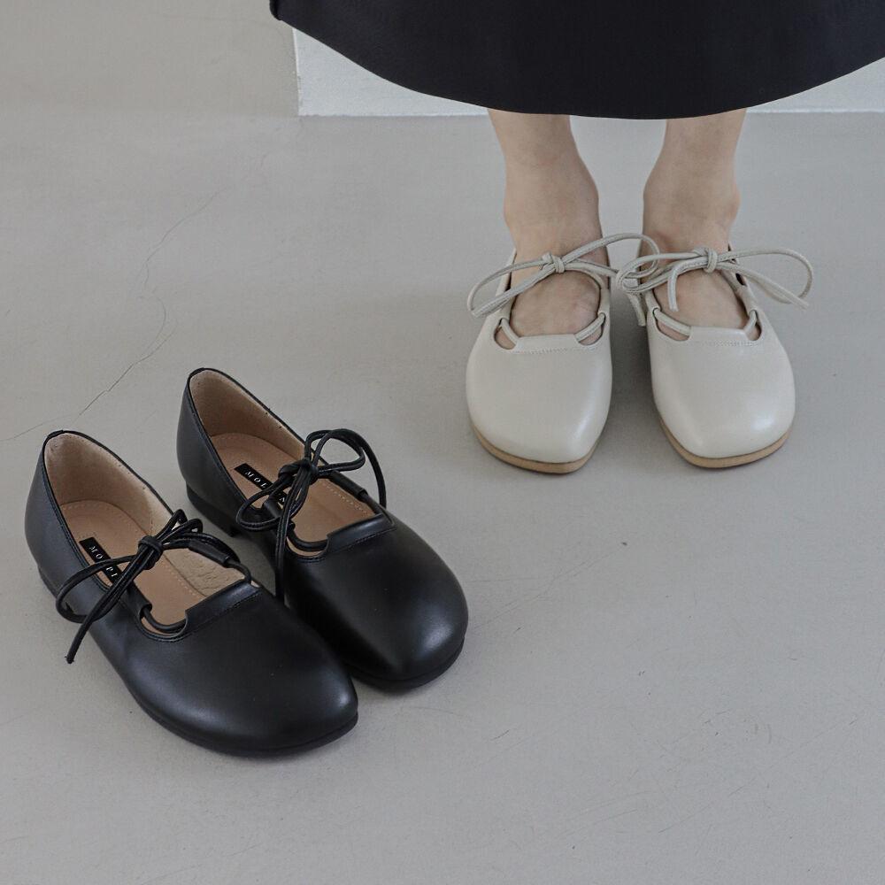 U BALLERINA FLAT SHOES_22518(2COLORS)
