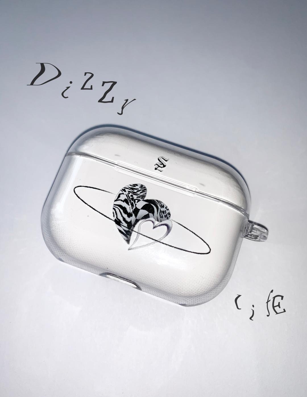 [4일 소요] Dizzy life air pods case - clear ver. (투명 버전)