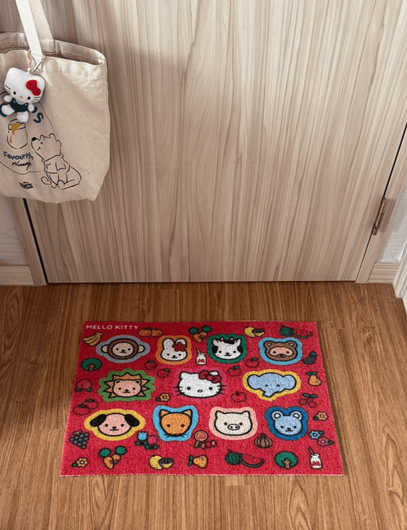 키티 현관 코일매트