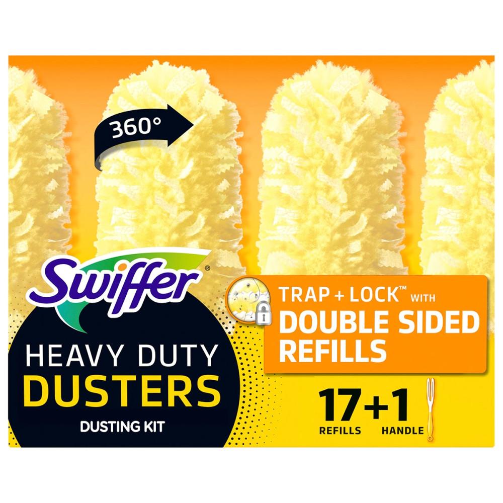 스위퍼 헤비듀티 더스터 청소포 세트 리필 17매 핸들 1개 코스트코 먼지털이 먼지떨이