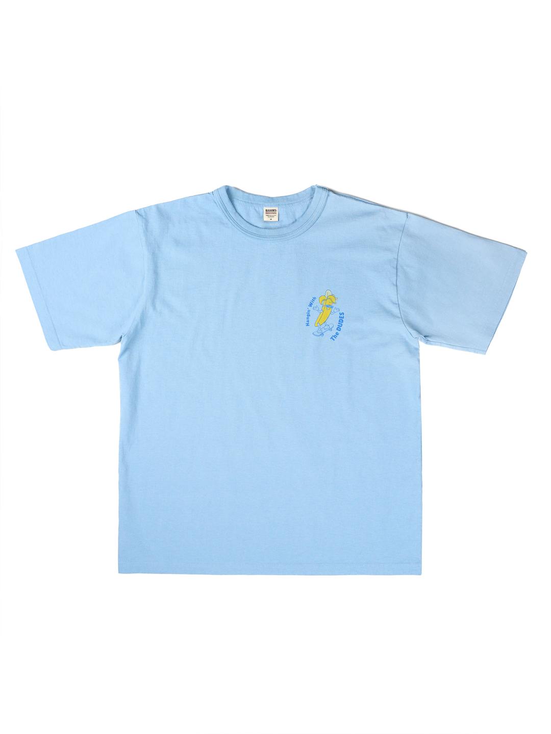 Standard 18/-OE Tough Neck Print T-shirt D.Sax (Banana Boy)