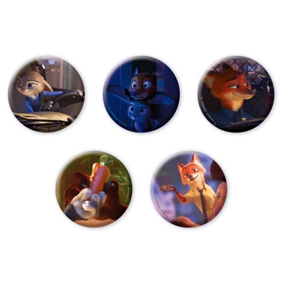 쥬토피아 아소토 컬렉션 캡슐토이 C상 : 뱃지 5종