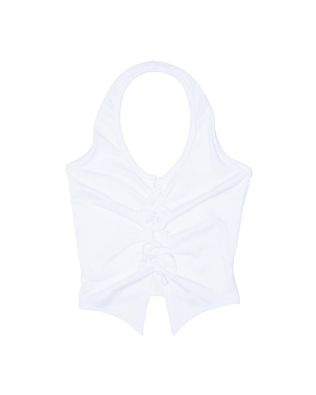 Knotted Halter-neck Top 002