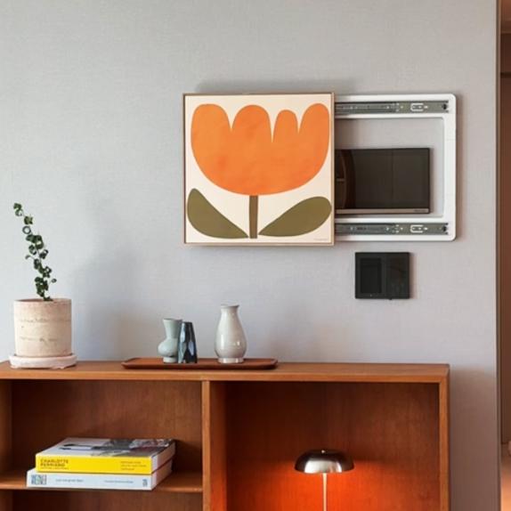 Slide Frame Wall Mounted moving frame