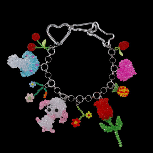 Crystal beads toy necklace