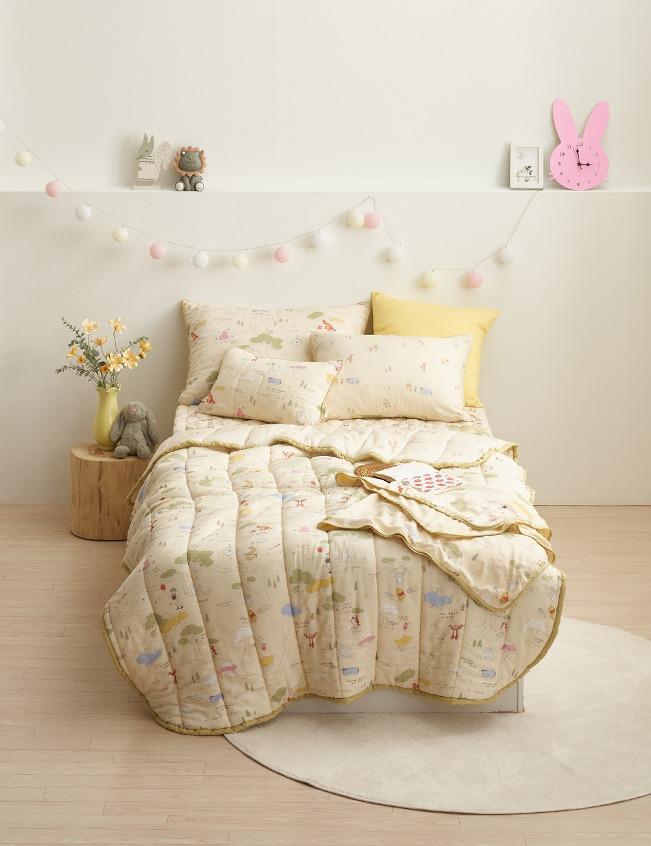 위니더푸 차렵이불 옐로우 KS/SS