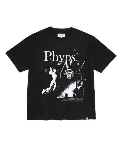 PHYPS® BASKETBALL DUNK SHOT SS BLACK / WHITE