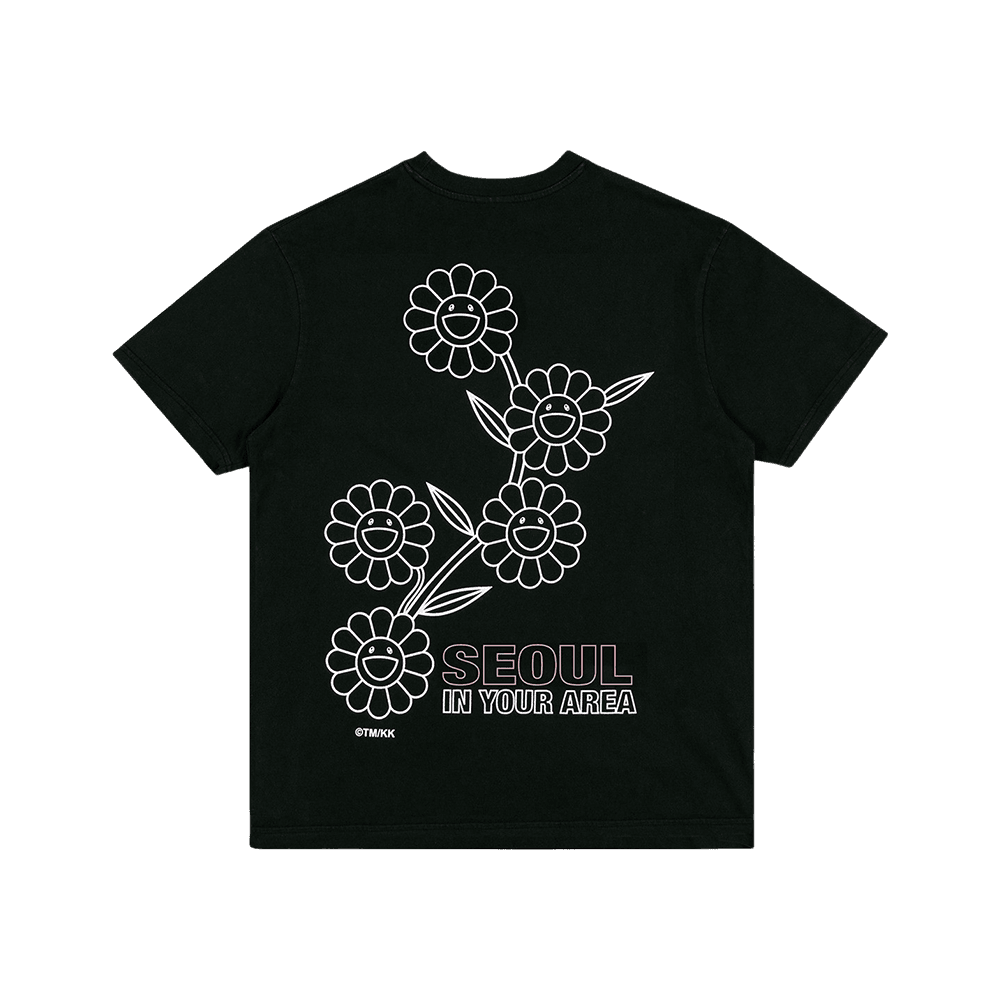 카이카이키키 x 블랙핑크 컴플렉스콘 티셔츠 블랙 (서울 익스클루시브)