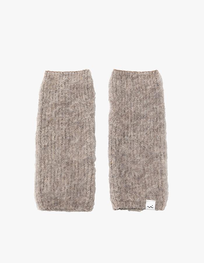 poev) Fluffy Hand Warmer - Oatmeal