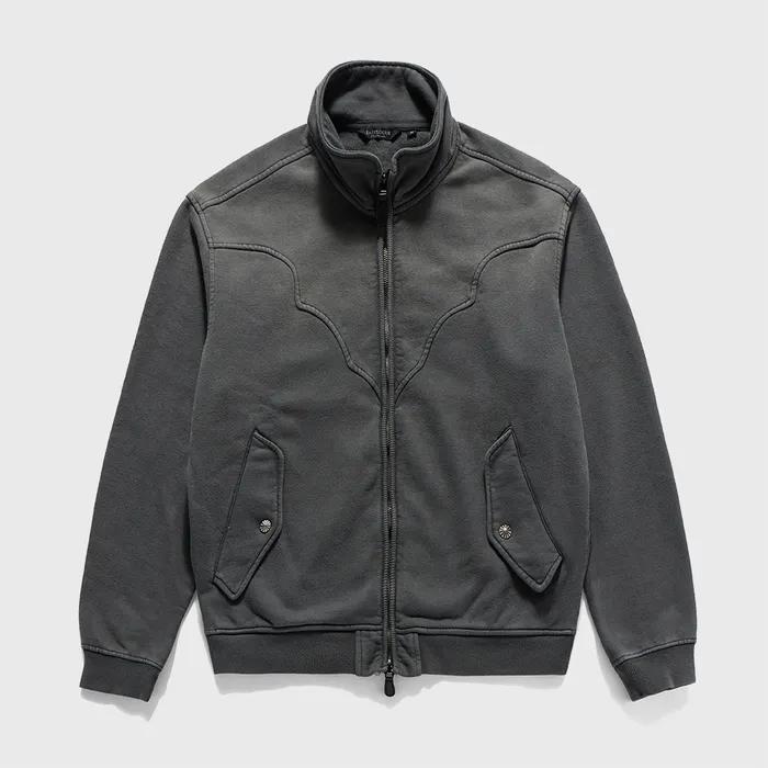 COUNTRY WESTERN ZIP UP SWEAT / VINTAGE CHARCOAL