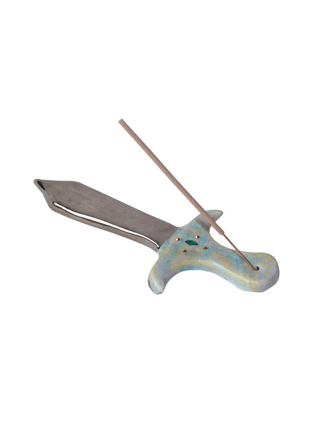 My weapon incense holder (jade sword)