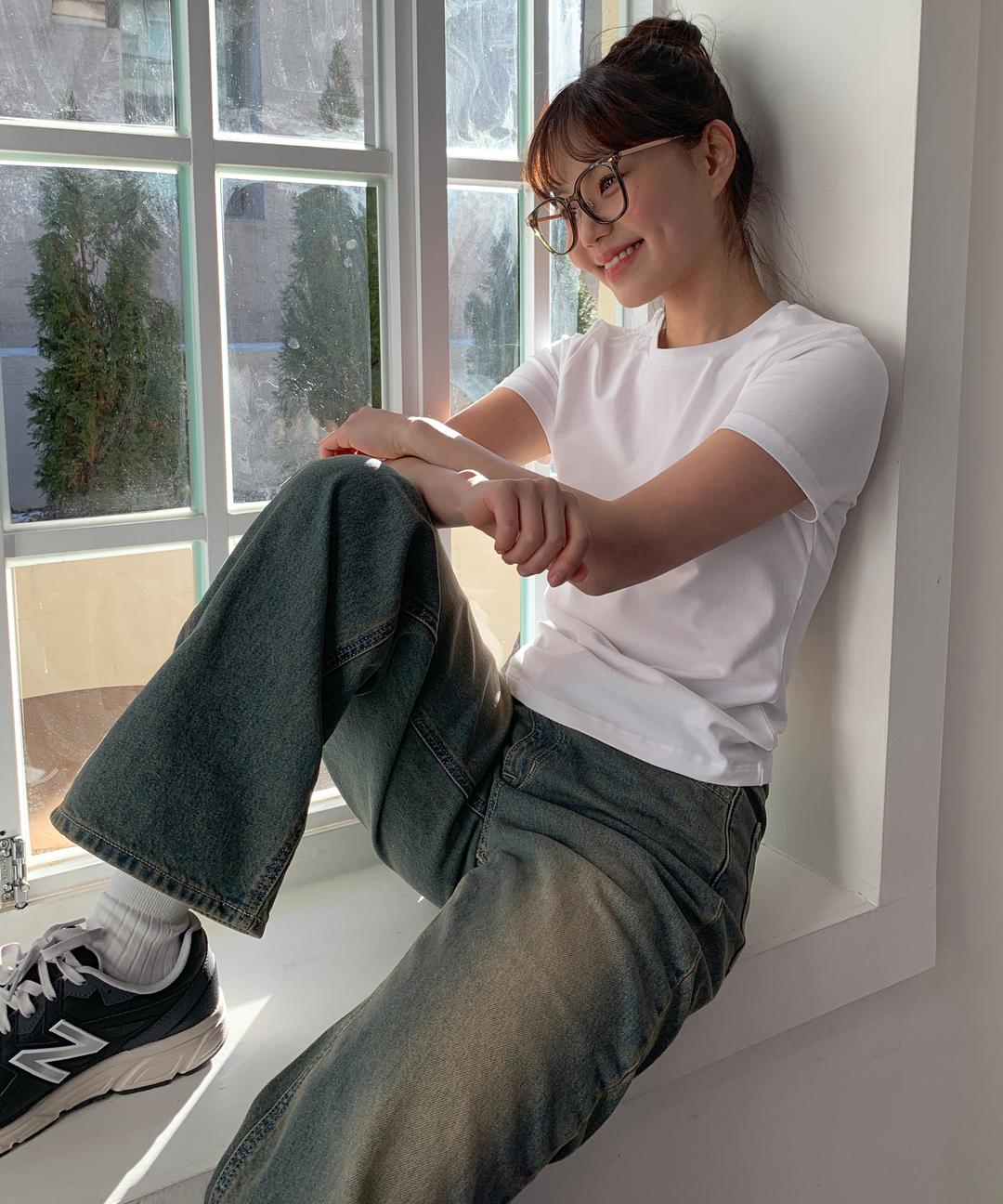[데일리지] 롱 와이드 진(사용안함)