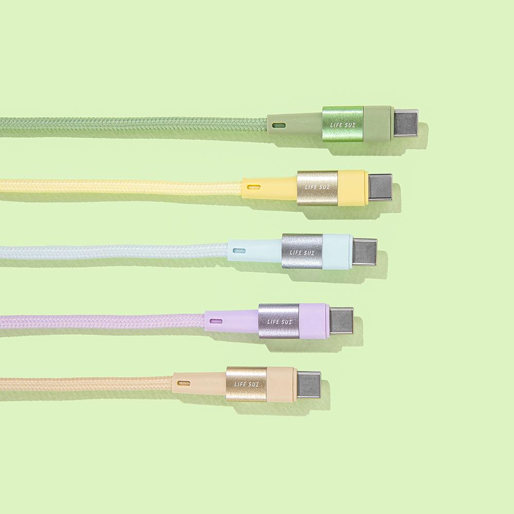 라이프썸 C to C 타입 60W 고속충전 케이블 1.5M (LFS-HA62)