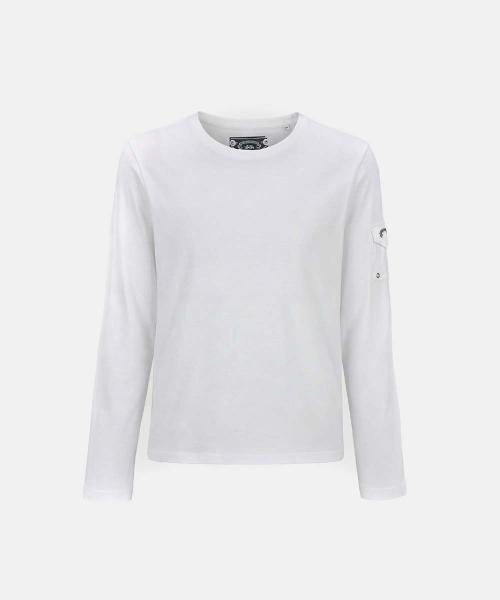 Viper Pocket Long Sleeve T-Shirt V2 - White