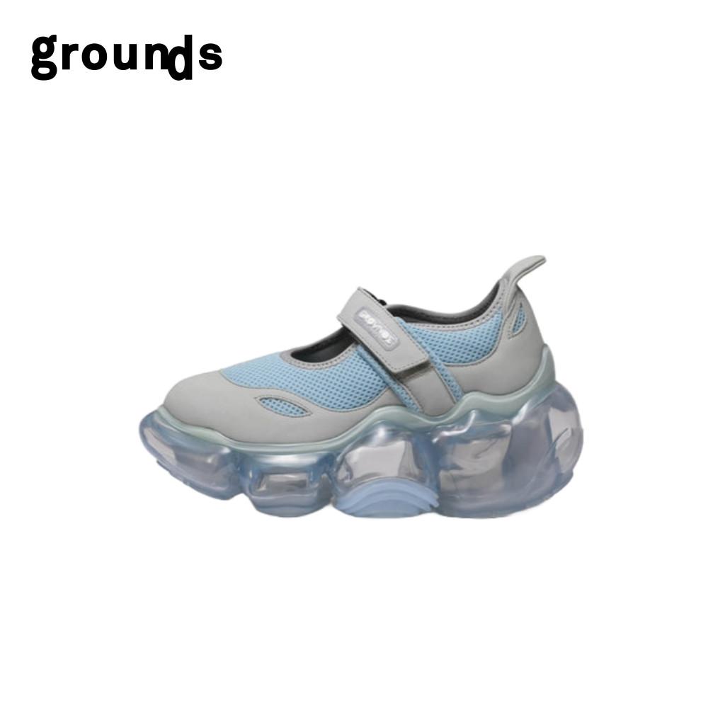 그라운즈 grounds 모피 메리제인 아이스 그레이 MOOPIE MARY JANE
