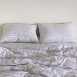 Linen Stripe Bedding
