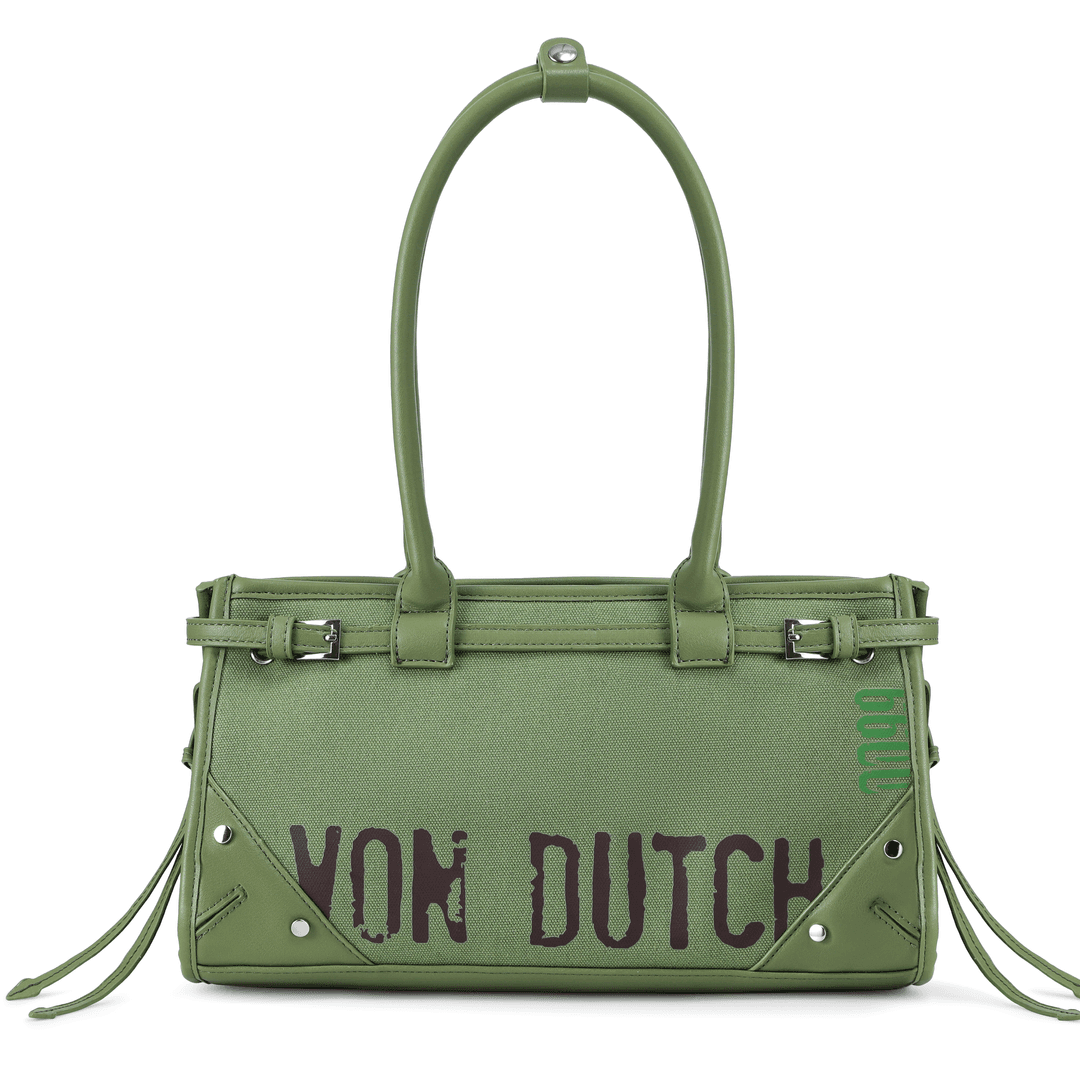 Von Dutch Lane Shoulder Bag - Green - Green