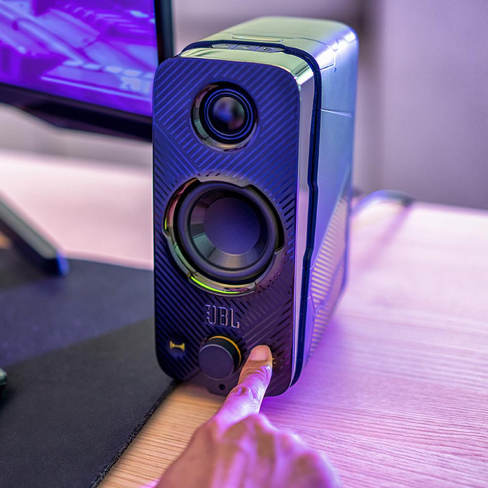 [빠른배송] 삼성공식파트너 JBL QUANTUM DUO 게이밍 스피커 RGB 라이트 PC스피커