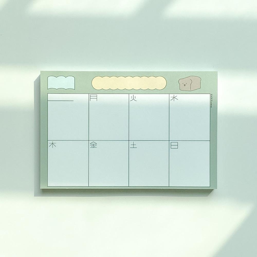 [네로씨] 위클리 메모지 _재입고