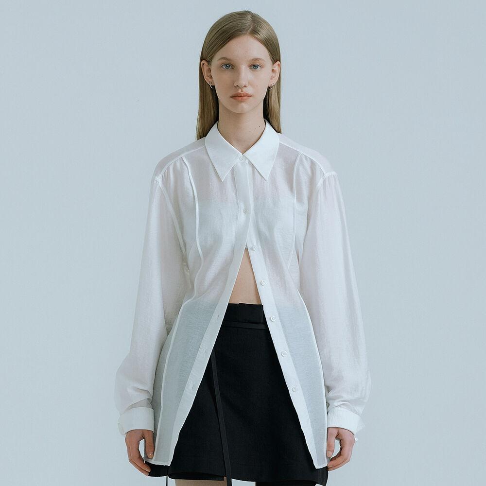 23SS_Classic Pintuck Shirt (White)