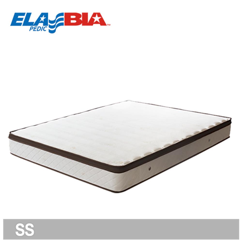 [엘라비아] C4. 올리버 스미스 유로탑 매트리스_슈퍼싱글(SS) 브라운(미디엄하드)