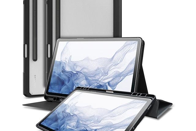 갤럭시탭 S8 플러스 S7 FE S7 플러스 클리어 투명 북커버 수납 케이스