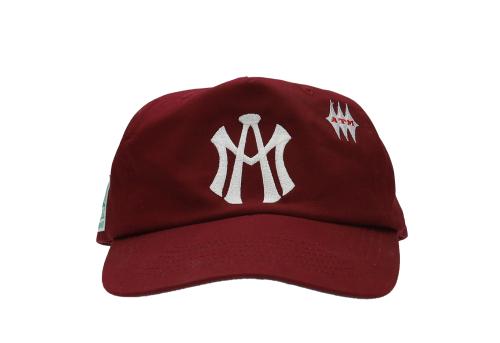 ATM LOGO BALL CAP [BURGUNDY]