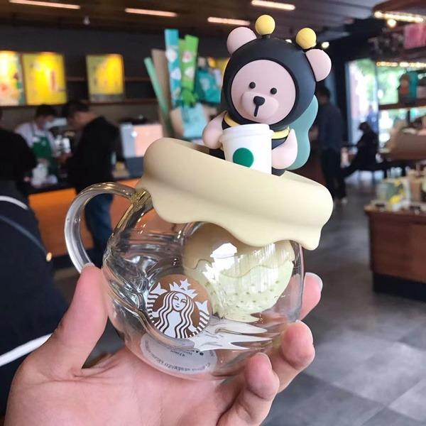 스타벅스 꿀벌 티필터 머그컵
