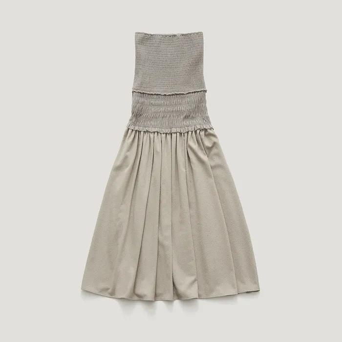 DAHLIA SMOCKING DRESS_SAGE