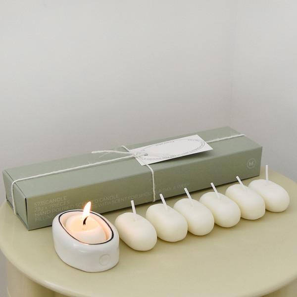 [선물추천] 5735 캔들 & 홀더 세트 - 세 가지 향