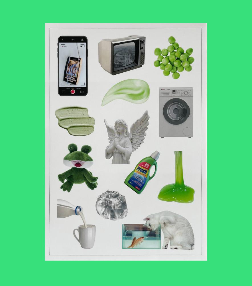 Green 오브젝트 스티커 인스