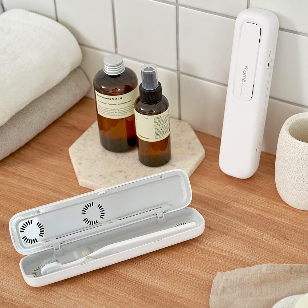 프롬비 퍼펙트클린 무선 여행용 휴대용 칫솔살균기 FE240 : 프롬비