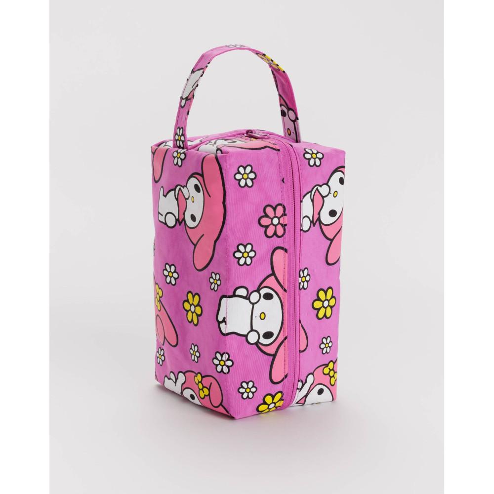 바쿠 Baggu 마이멜로디 헬로키티 큐브 백 사각 가방 파우치 Dopp kit (6종류)