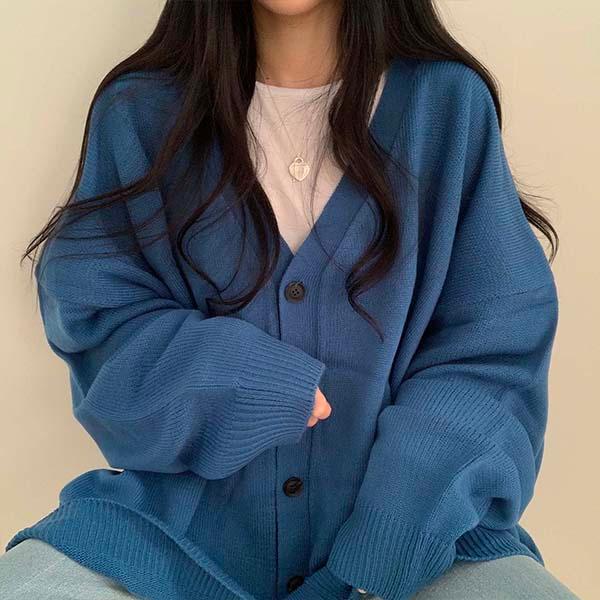 무드러브룸 [봄신상] 색감예쁜,간절기 오버핏 가디건