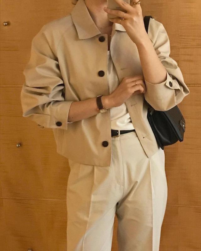 버베인 시몬 숏 코튼 자켓 봄 캐주얼 데이트룩 하객룩 봄자켓 SALE (2컬러)